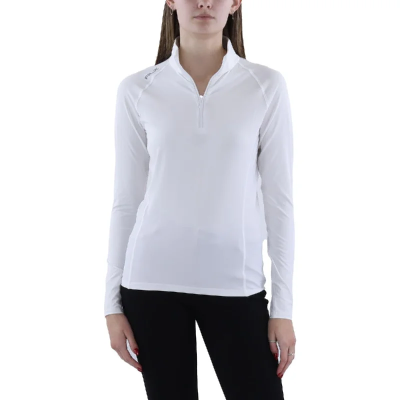 City Fashion Womens Fitness Workout 1/2 Zip Top