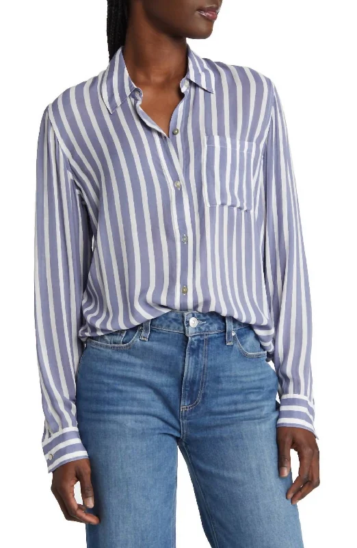 Women's Clothing for Every Occasion Josephine Shirt In Turin Stripe