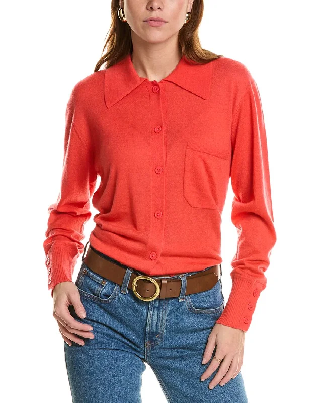 Casual Fashion for Women Equipment Corinne Cashmere Shirt