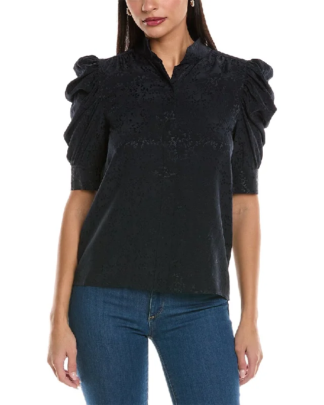 Women's Clothing Sale Online FRAME Denim Gillian Silk Top