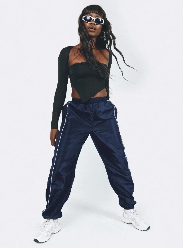 Chic And Trendy Genelin Pants Navy