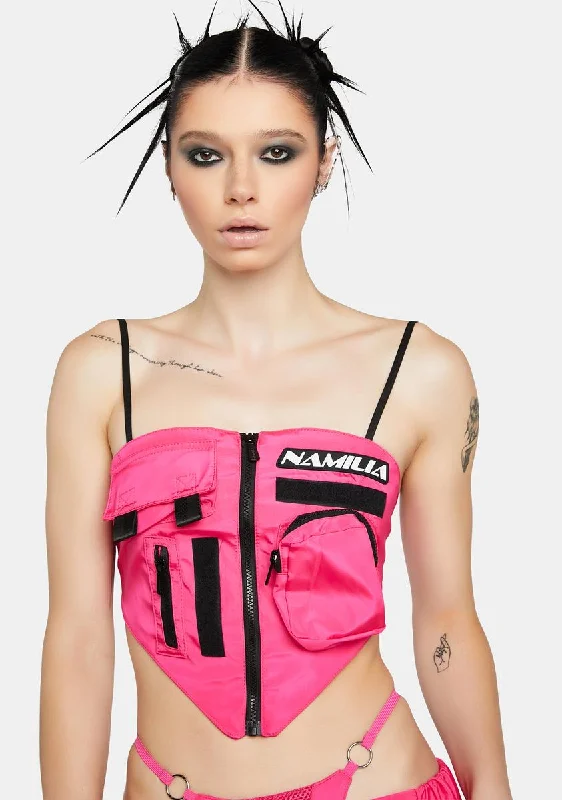 Sale Event, Prices Rock Neon Pink Tactical Bandana Top