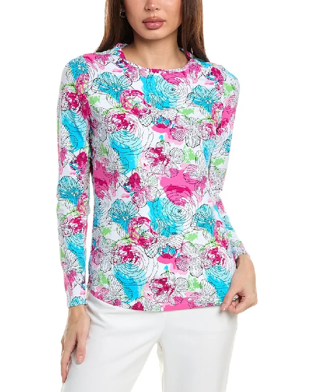 Trendy Boutiques Online IBKUL Crewneck Top