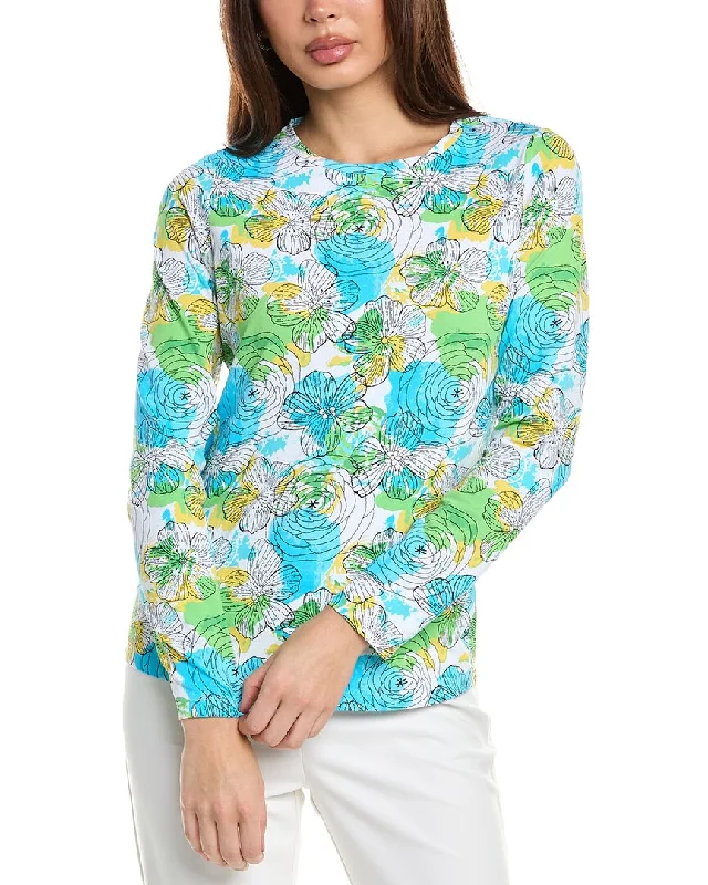 Women's Clothing IBKUL Crewneck Top