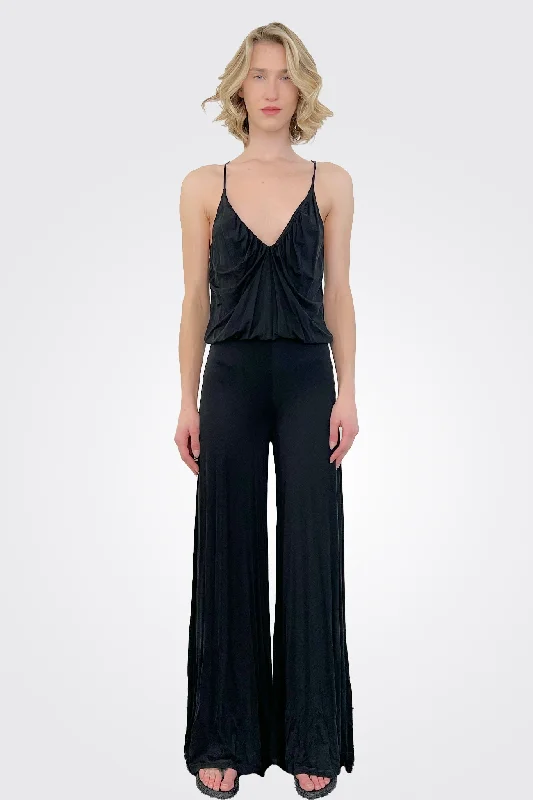 Chic Styles Biya Jumpsuit - Black