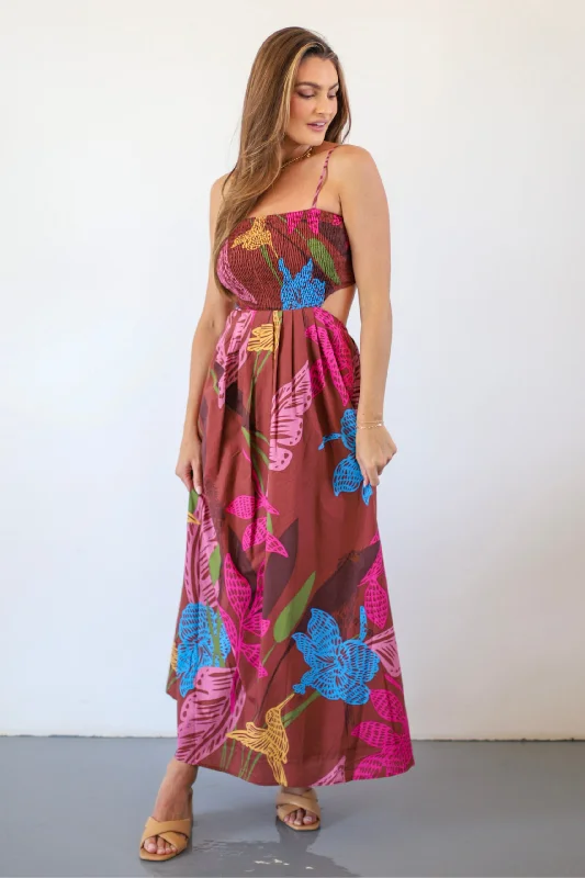 Flash Discount August Air Maxi Dress