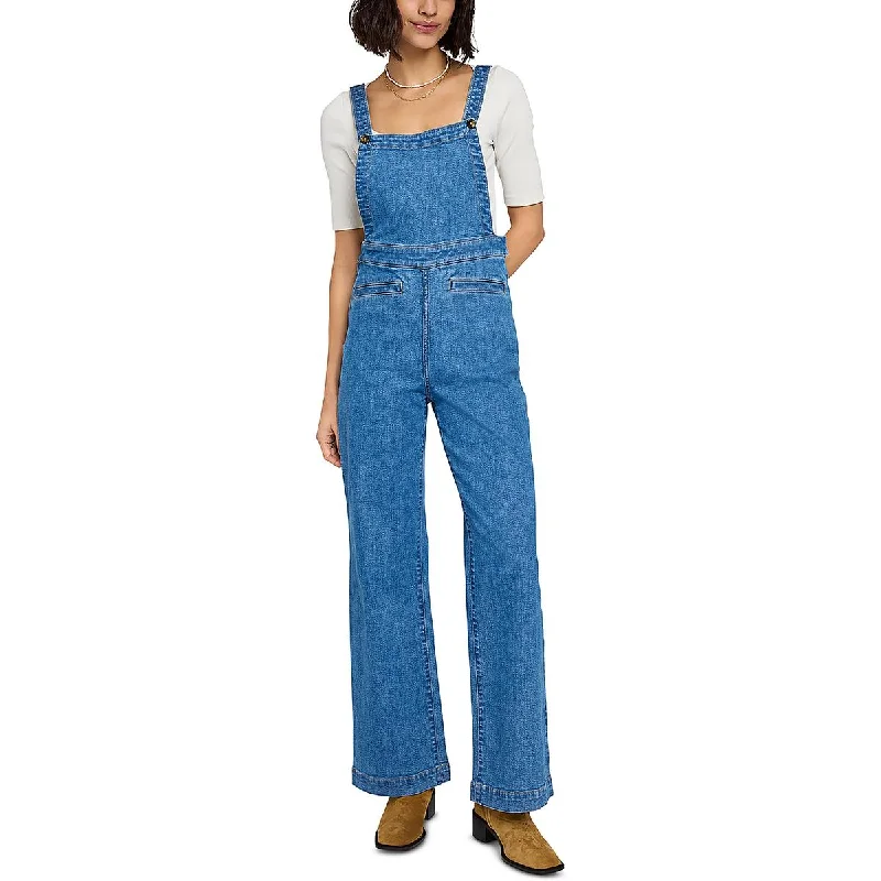 Flash Sale Starts Faherty Womens Denim Overall Jumpsuit