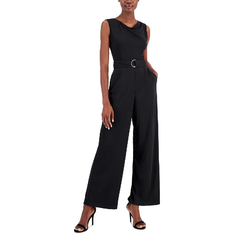 Embrace New Fashion Anne Klein Womens Sleeveless Wide Leg Jumpsuit