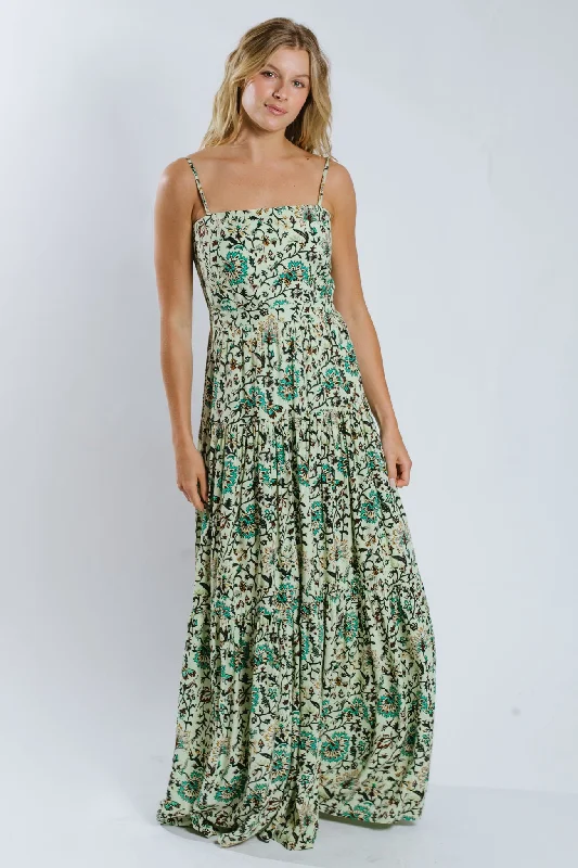 New Arrival Discounts Deema Tiered Maxi Dress