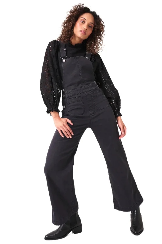 Chic Outfits ROLLAS Womens Sailor Overall - Washed Black