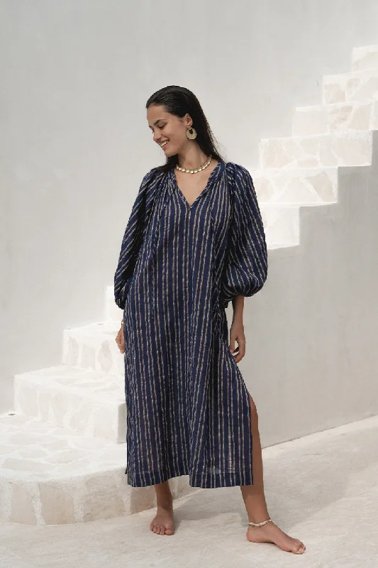 Seasonal Sale Poet Maxi Dress ~ Sapphire