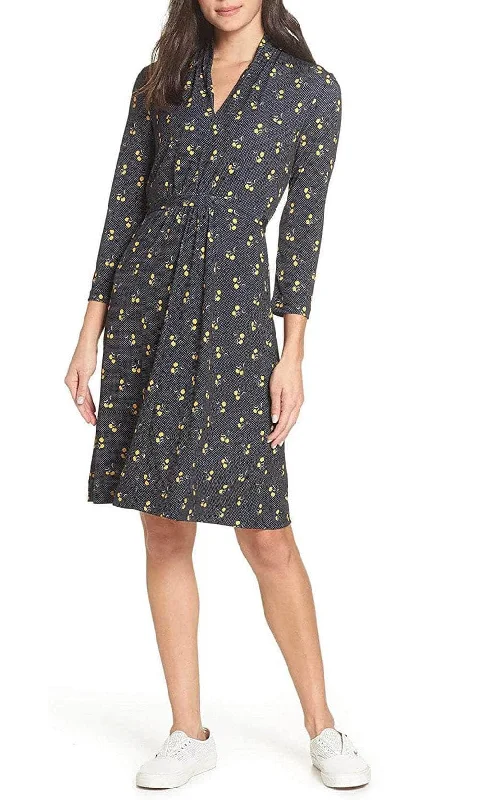 Flash Sale Event French Connection 71KIB - V-Neck Multi Print Casual Dress