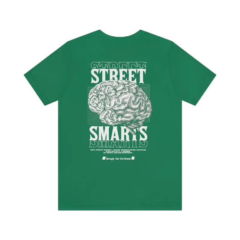 Casual Chic STREET SMARTS Short Sleeve Tee (Green)