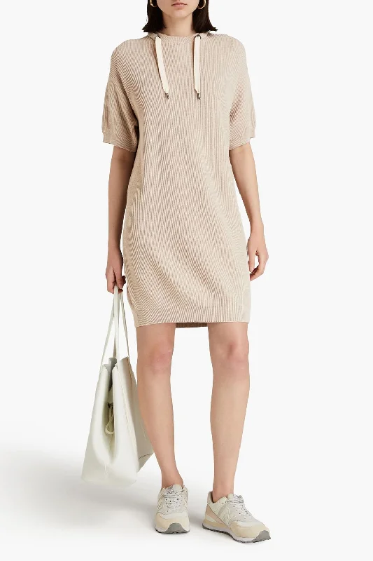 Modern Women's Apparel Brunello Cucinelli Women's Dress In Camel Clear