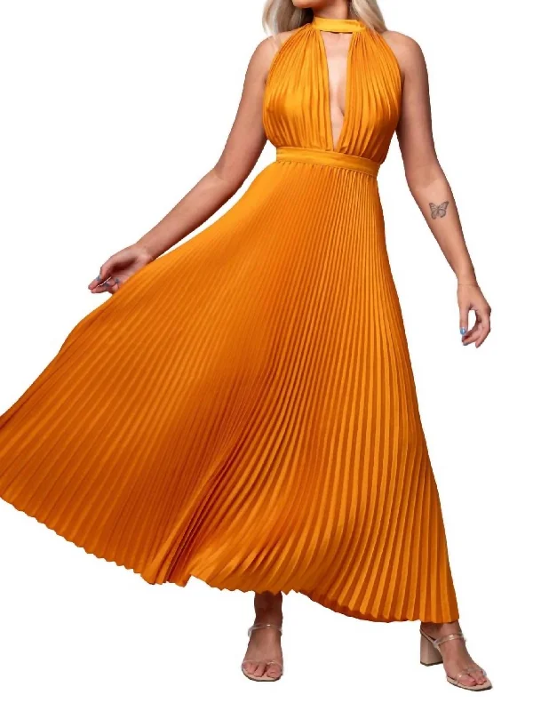 Budget-Friendly Fashion Chateau Gown In Amber