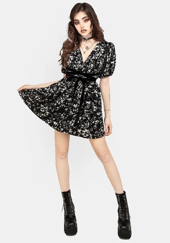 Trend Alert Eulogy Button Front Mini Dress