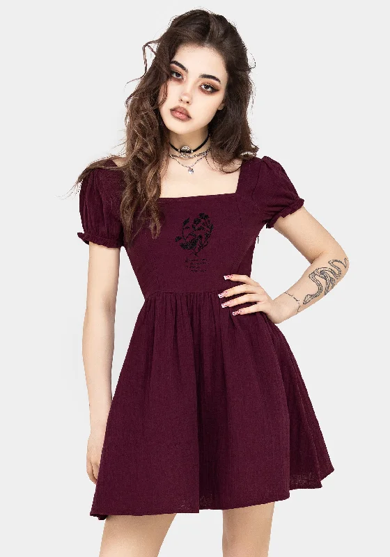 Catch Every Fashion Trend Frances Embroidered Cotton Mini Dress