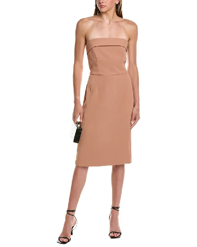 Flash Sale Online French Connection Harry Suiting Strapless Sheath Dress