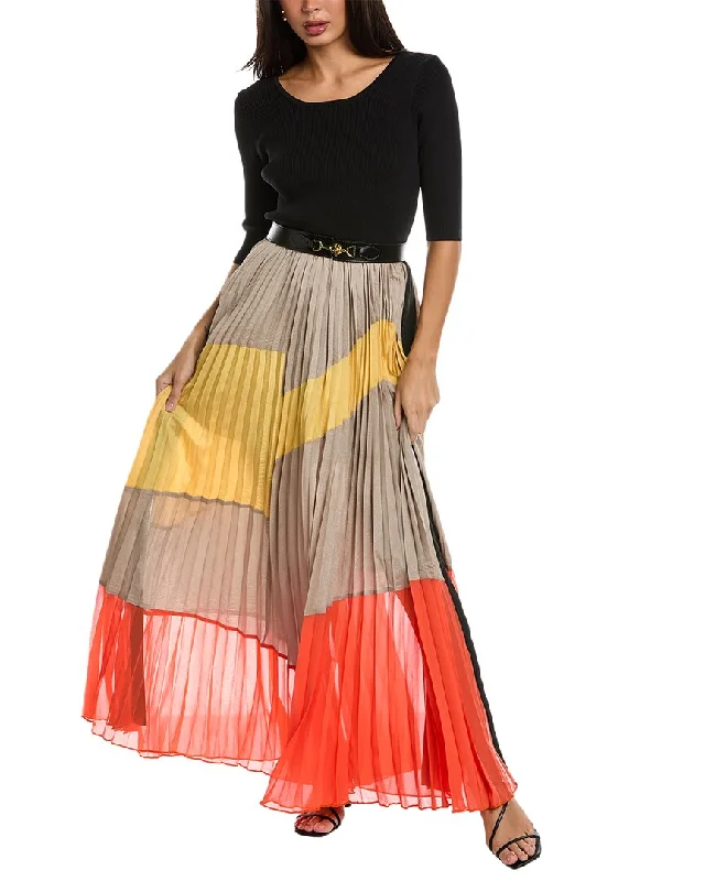 Exclusive Sale Gracia Colorblocked Maxi Dress