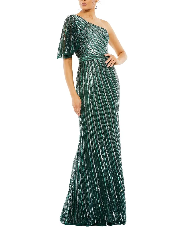 Casual Chic Mac Duggal Trumpet Gown