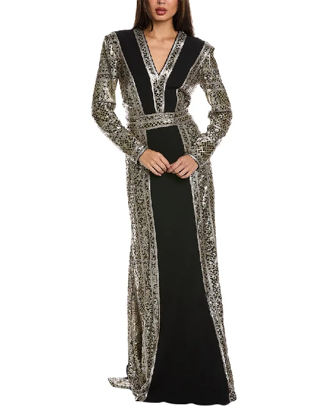 Flash Discount Tadashi Shoji Sequin Gown