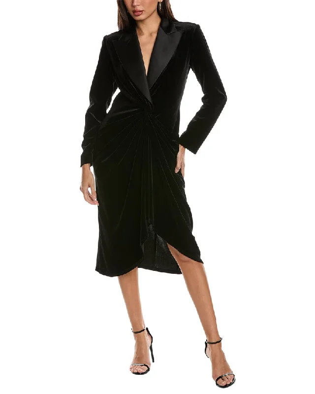 Stylish Women's Clothes for Work and Play Tadashi Shoji Velvet Blazer Dress