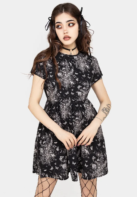 Feminine Dresses for Women in Bold Prints Thalia Mini Skater Dress