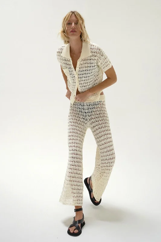 Women's Trendy Outfits Bianca Crochet Pant - Natural