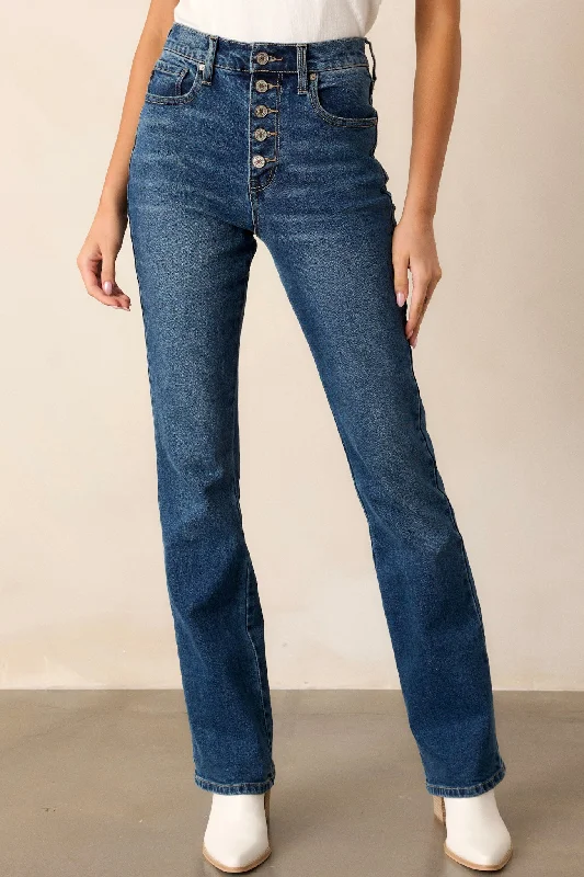 Browse Our Top Products Charmed Life Dark Wash Straight Leg Jeans