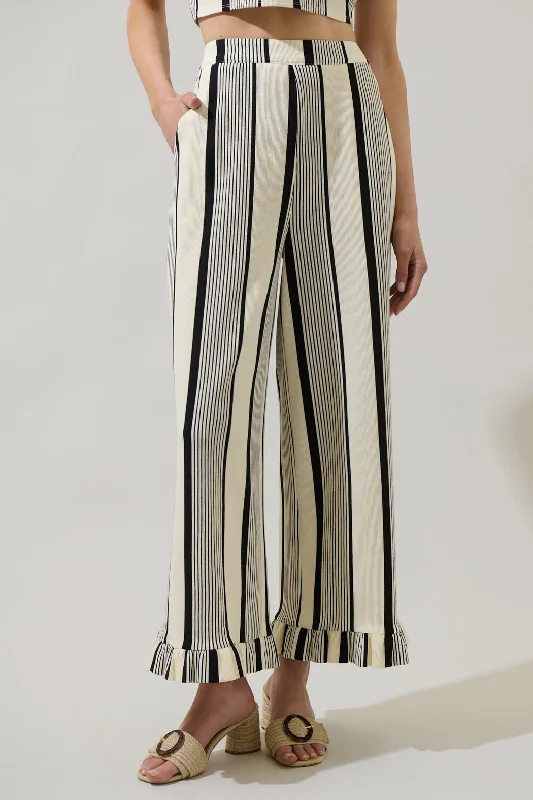 Urban Femme Streetwear Devra Club Stripe Pants