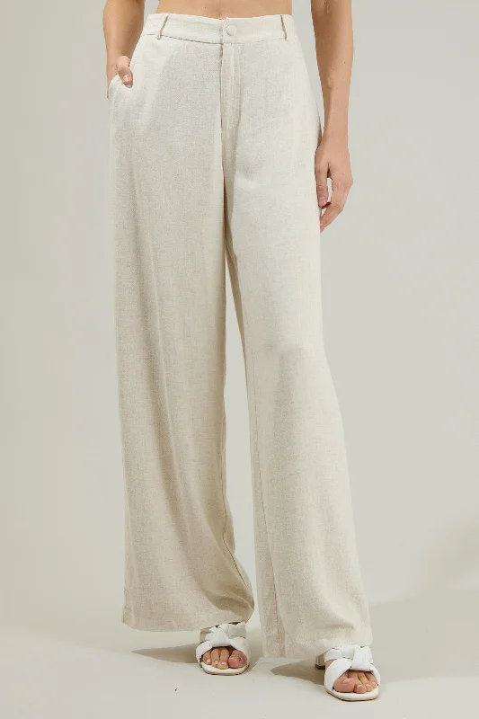 Best Clearance Sales Right Now Presley Chelsea Belted Wide Leg Trousers