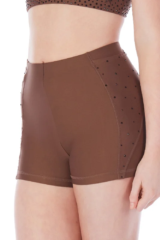 Flash Sale Starts Strive Compression Shorts in Dark Mocha