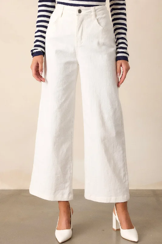 Sale Event, Prices Rock Urban Nomad Ivory Wide Leg Jeans